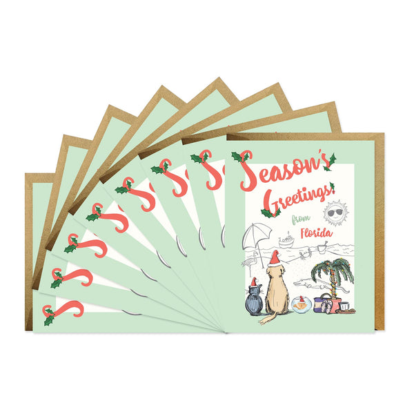 Season's Greetings From Florida - Boxed Set of Six