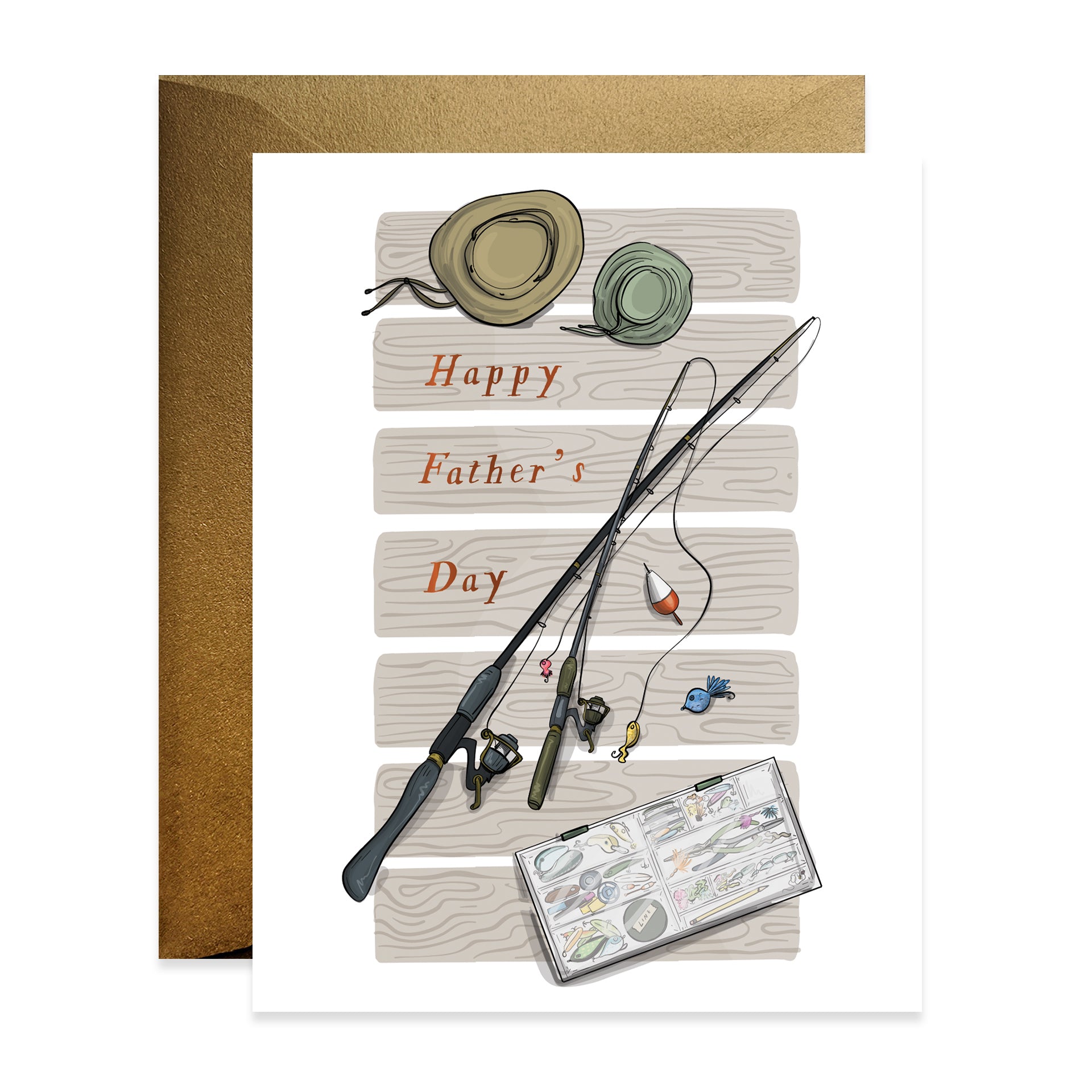 Fishing Rod Father's Day – Good Juju Ink