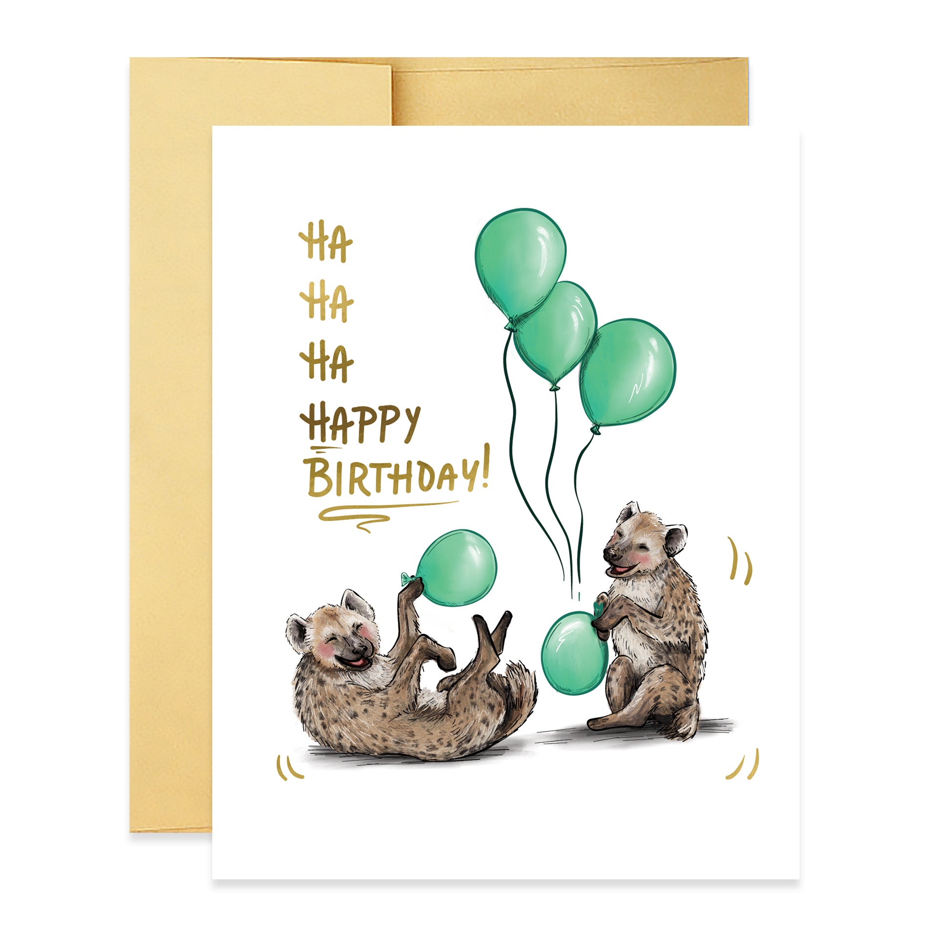 Ha-Ha-Ha-Hyena Birthday – Good Juju Ink