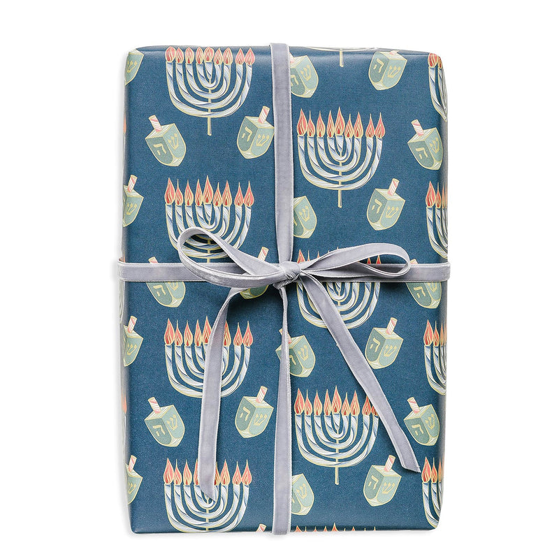 Nouveau Hanukkah Gift Wrap