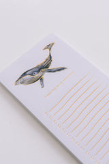 Whale-Being Notepad