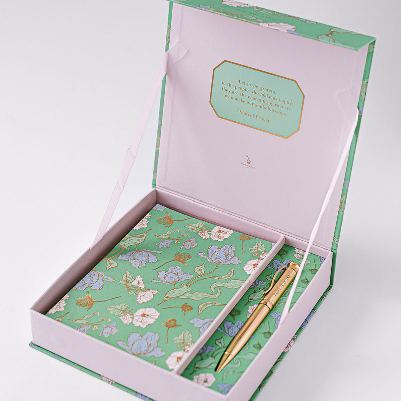 Les Fleurs Parisiennes Luxury Stationery Set