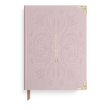 Tulip Blind Embossed Undated Weekly Medium Bound Planner