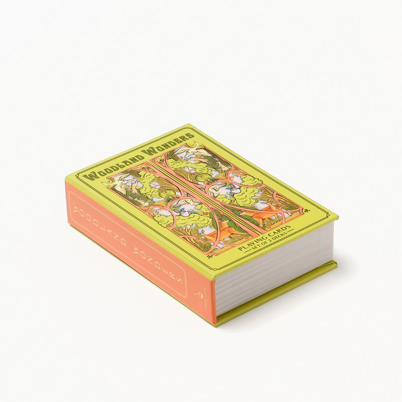 Luxury Playing Cards Book Box Set | Illustrated Animal Card Decks
