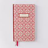 Folk Pattern Pocket Journal - Pink