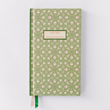 Folk Pattern Pocket Journal - Green