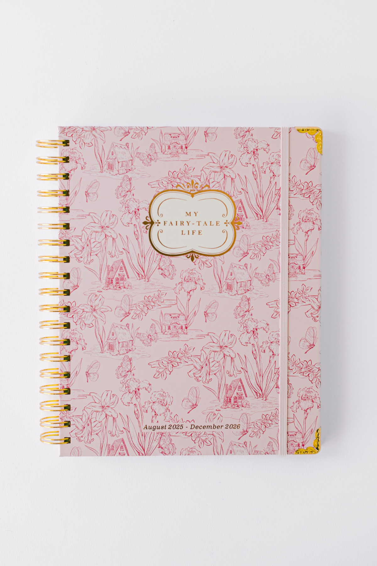 2026 Fairy House 17-Month Weekly Large Spiral Planner – Good Juju Ink