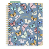 2027 Butterfly Toss 17-Month Weekly Large Spiral Planner