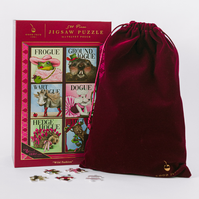 Wild Fashion 500-Piece Puzzle
