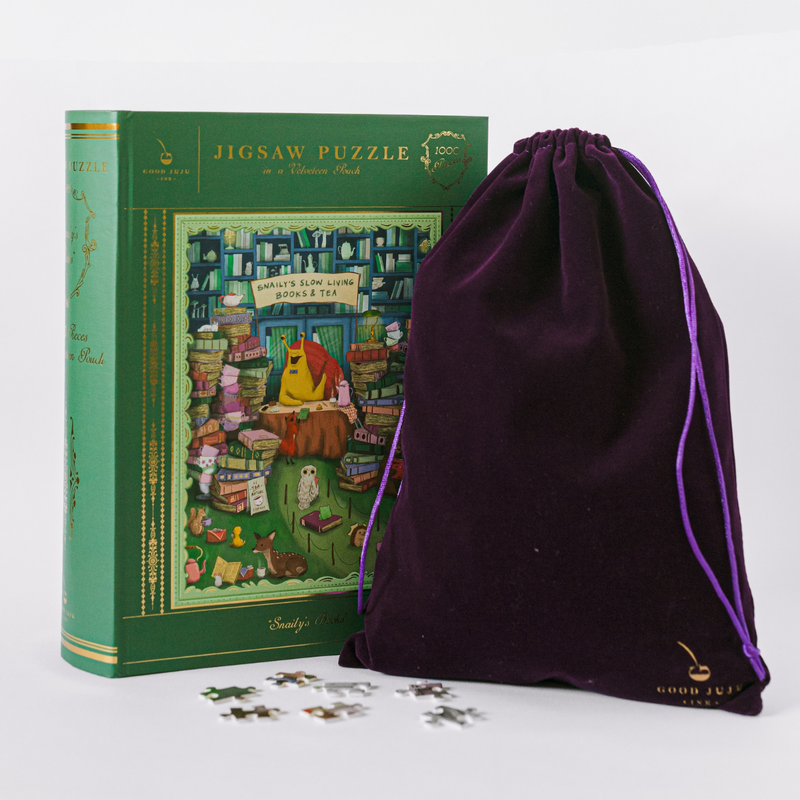 Snaily’s Books 1,000-Piece Puzzle