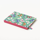 Butterfly Toss Hardcover Notebook