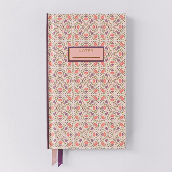 Folk Pattern Pocket Journal - Ivory