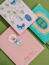 2026 Floral Shield 17-Month Weekly Large Bound Planner