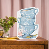 Wedding Bes-Tea Teacup Stack