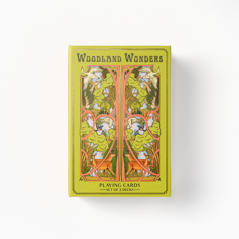 Luxury Playing Cards Book Box Set | Illustrated Animal Card Decks