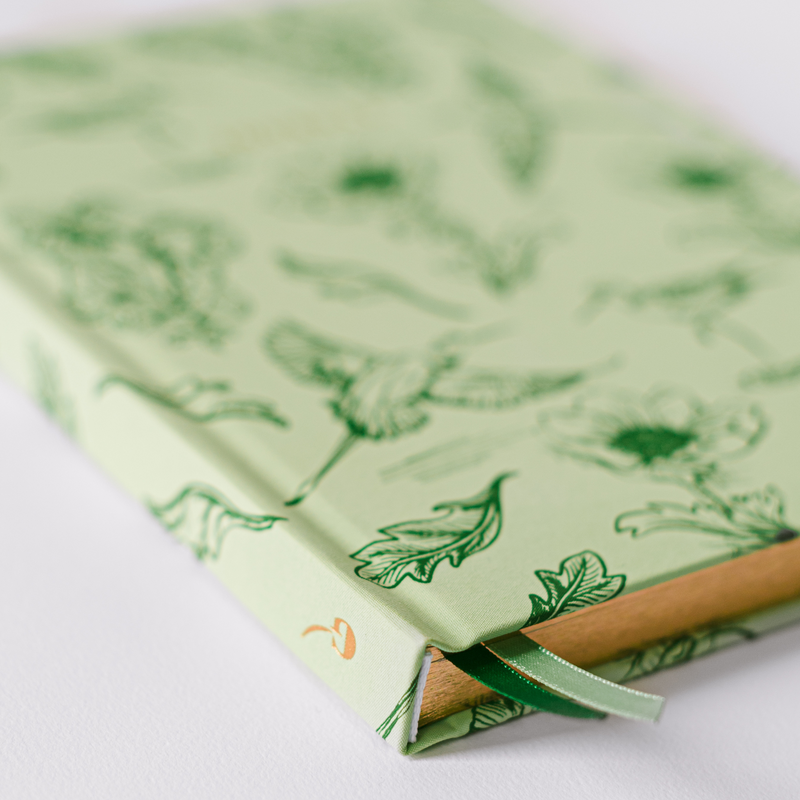 Botanical Bird Toile Journal - Green – Good Juju Ink