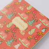 Mouse Vases Softcover Notebook