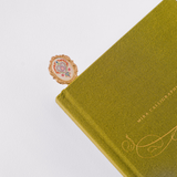 Folk Heart Metal Clip Bookmark