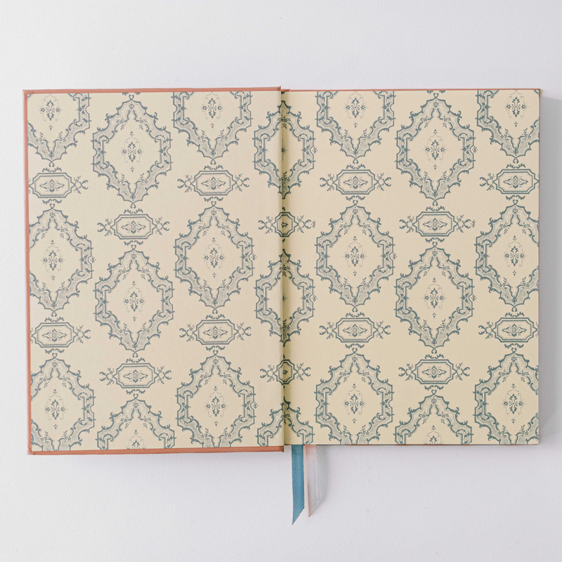 Le Cahier Floral Shield Hardcover Notebook