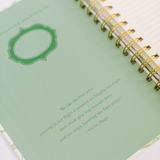 Swallows Spiral Notebook - Green