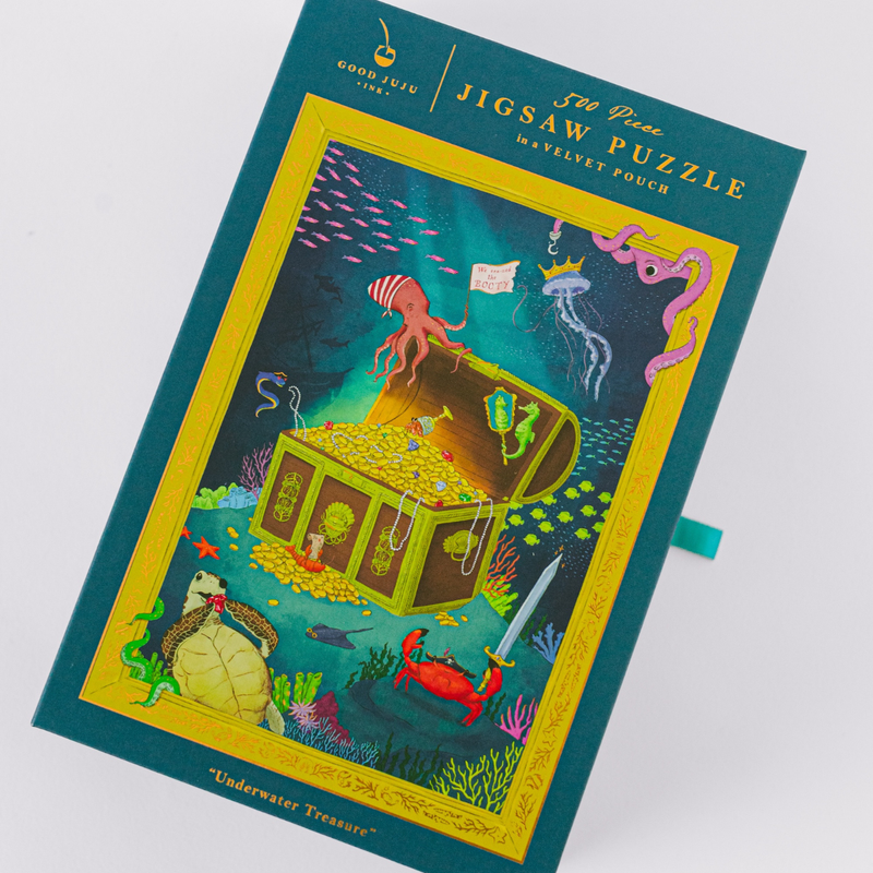 Underwater Treasure 500-Piece Puzzle