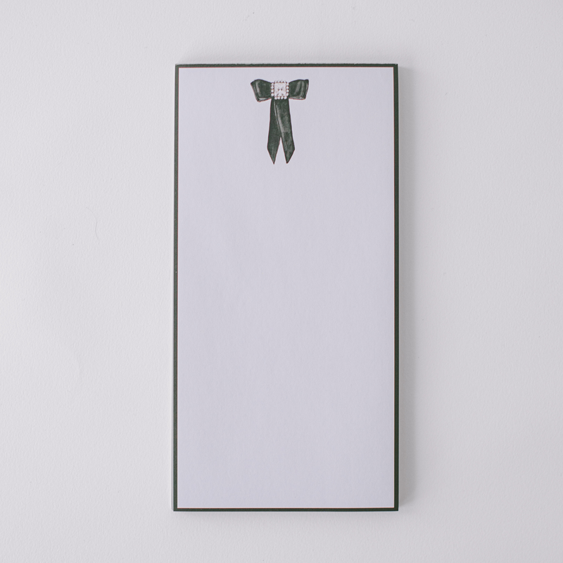 Note Bow Antique Black Bow Notepad – Good Juju Ink