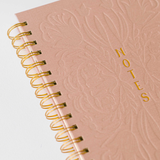 Tulip Blind Embossed Spiral Notebook