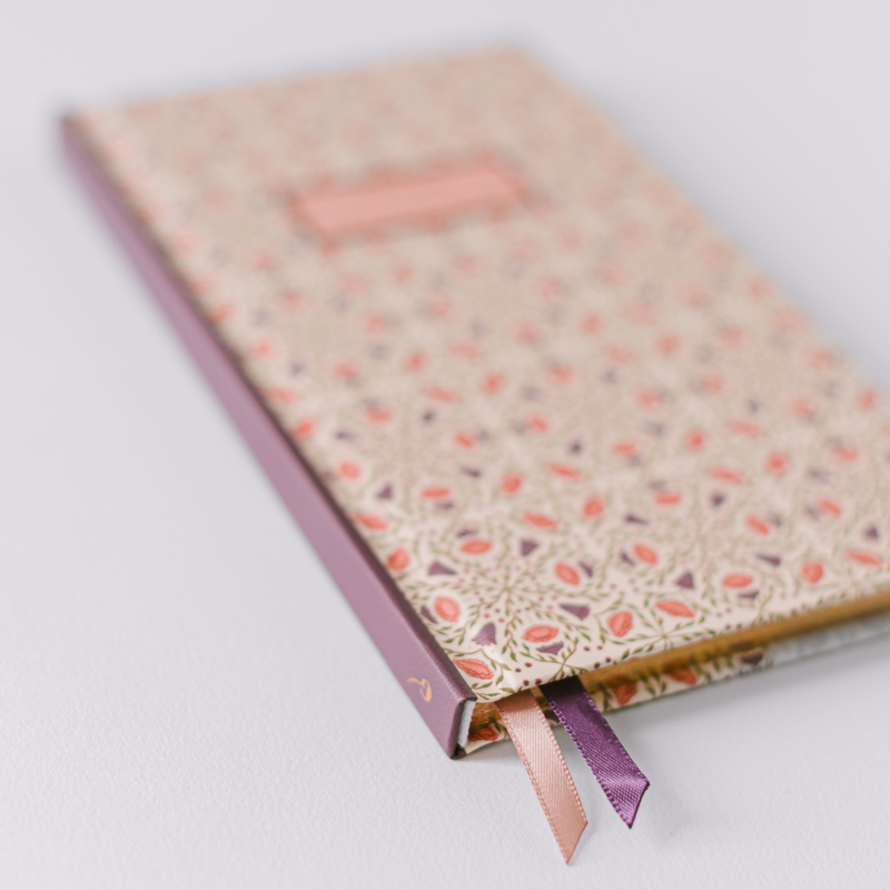 Folk Pattern Pocket Journal - Ivory