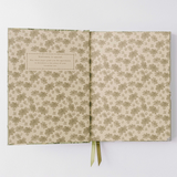 Swan Dance Toile Hardcover Notebook