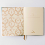 Golden Thistle Bookcloth Hardcover Notebook