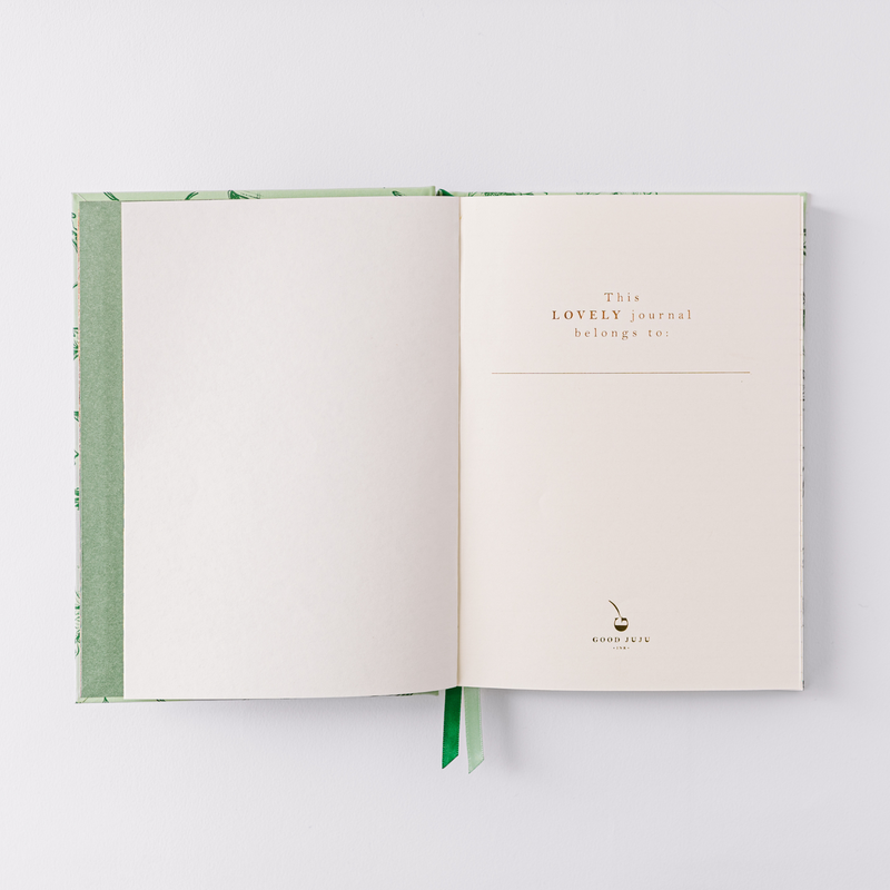 Botanical Bird Toile Journal - Green – Good Juju Ink