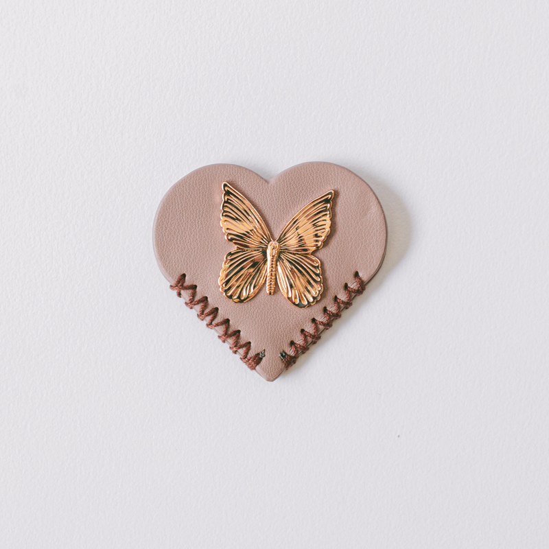 Gold Charm Corner Bookmark Set of 2