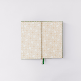 Folk Pattern Pocket Journal - Green