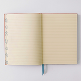 Le Cahier Floral Shield Hardcover Notebook