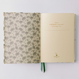 Swan Dance Floral Hardcover Notebook