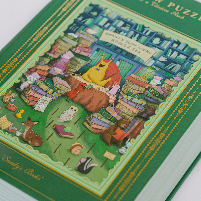 Snaily’s Books 1,000-Piece Puzzle
