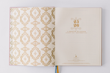 2026 Floral Shield 17-Month Weekly Large Bound Planner