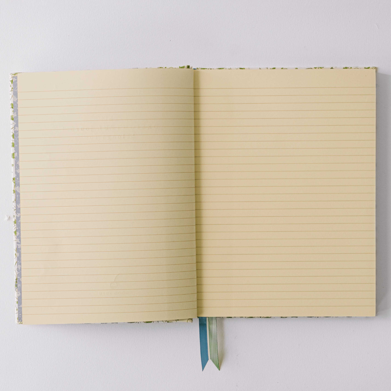 Vine Pattern Hardcover Notebook