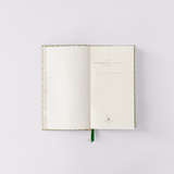Folk Pattern Pocket Journal - Green
