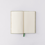 Folk Pattern Pocket Journal - Green