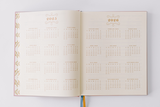 2026 Floral Shield 17-Month Weekly Large Bound Planner