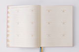 2026 Floral Shield 17-Month Weekly Large Bound Planner
