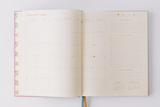 2026 Floral Shield 17-Month Weekly Large Bound Planner