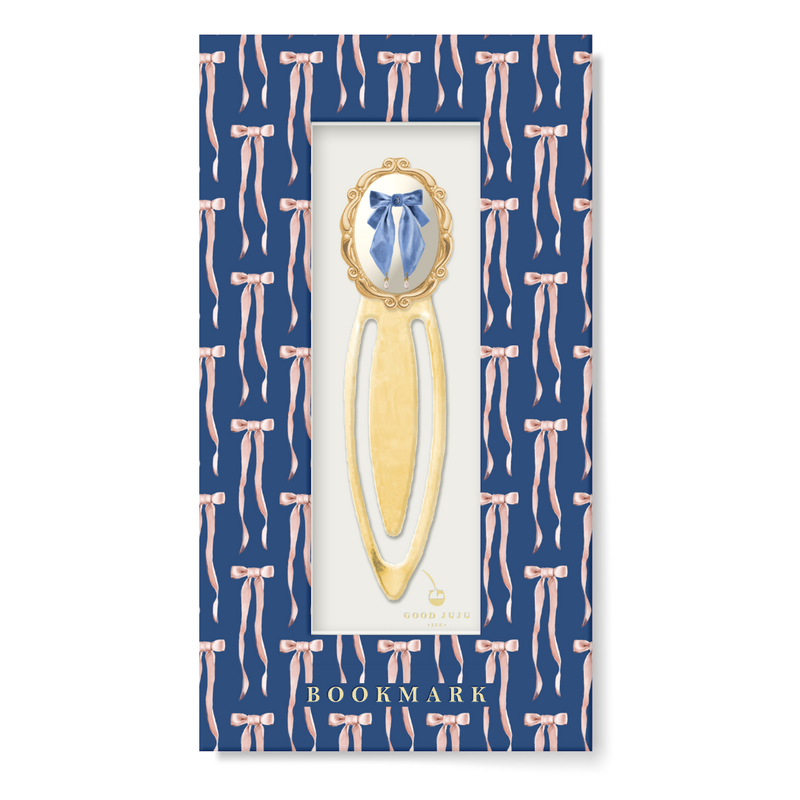 Antique Bow Metal Clip Bookmark