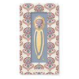 Folk Heart Metal Clip Bookmark