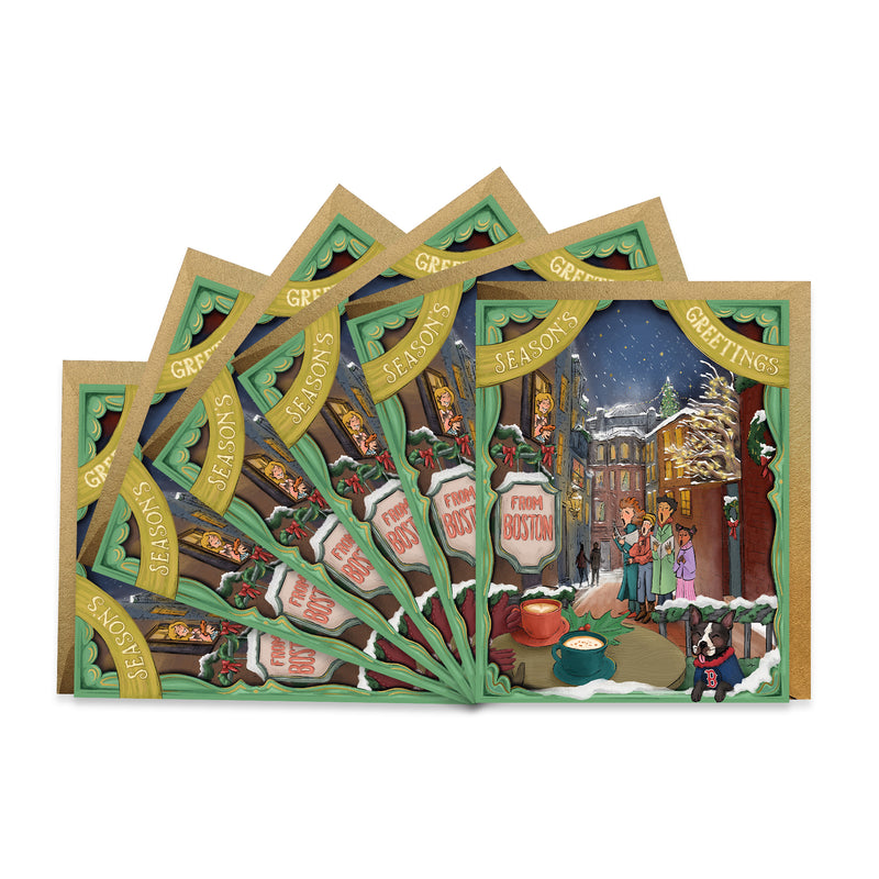 Boston Season’s Greetings Boxed Set of 6