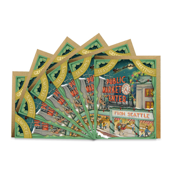Seattle Season’s Greetings Boxed Set of 6