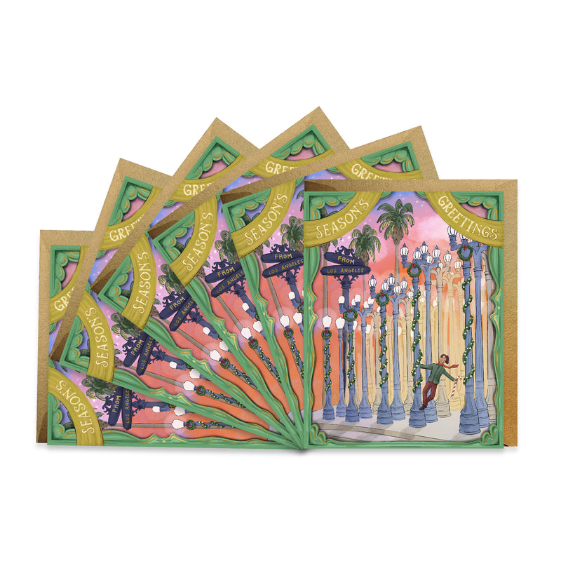 Los Angeles Season’s Greetings Boxed Set of 6