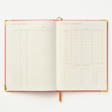 2027 Golden Thistle 12-Month Weekly Medium Bound Planner
