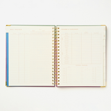 2027 Sneaky Cat Bookshelf 17-Month Large Spiral Planner